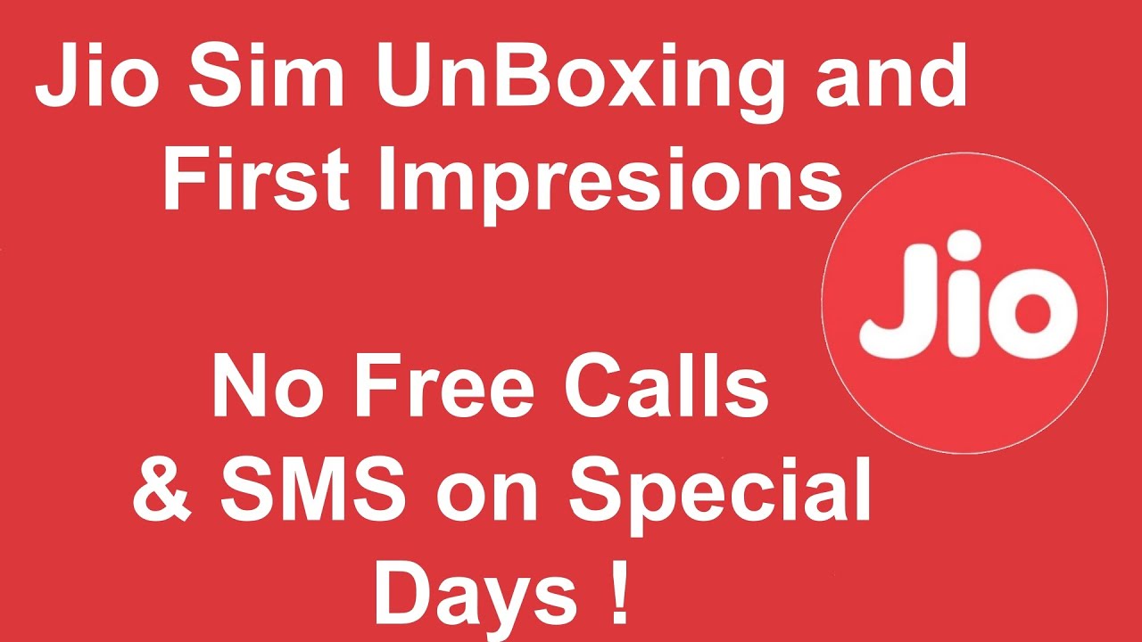 Jio facts.No Free Calls and SMS on Special Days !