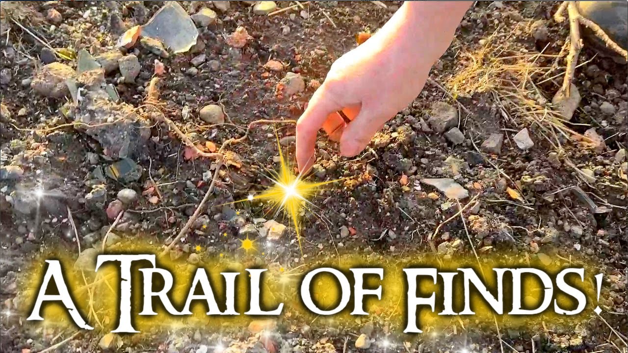 Mudlarking ENDLESS Trail of FINDS! Treasure Hunting on the Foreshore.