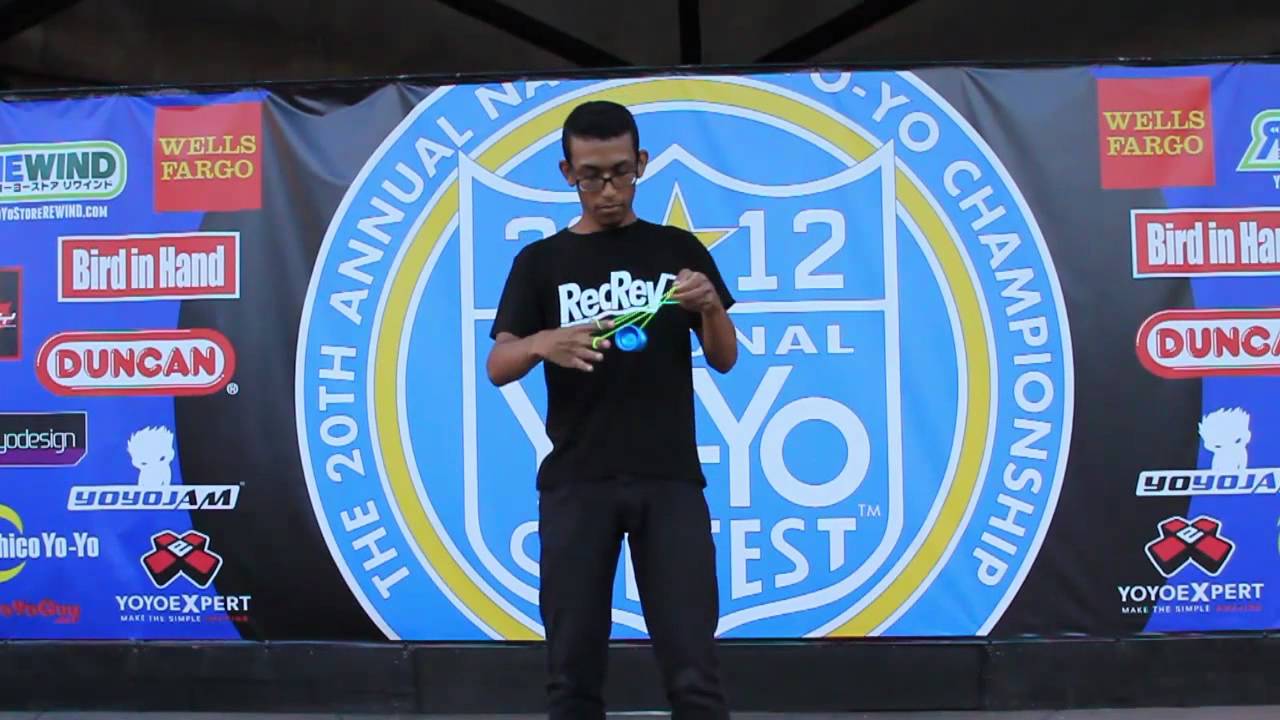 1A - 5th Anthony Rojas - 2012 National Yo-Yo Contest - Presented By Duncan Toys