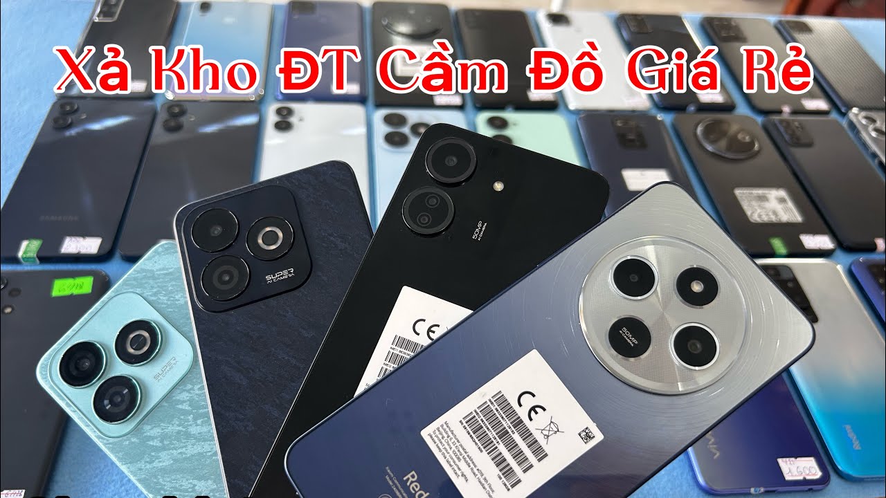 Thanh L&yacute; Điện Thoại Mới Cũ Ch&iacute;nh H&atilde;ng Gi&aacute; Rẻ | Redmi 13C , 14C , ZTE A75 , itel 30C , Samsung A06