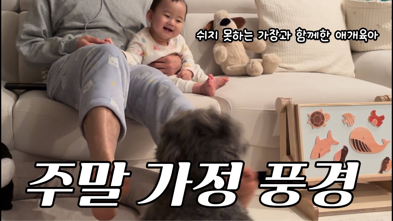 애개 육아 엄마 아빠는 쉴 수 없어