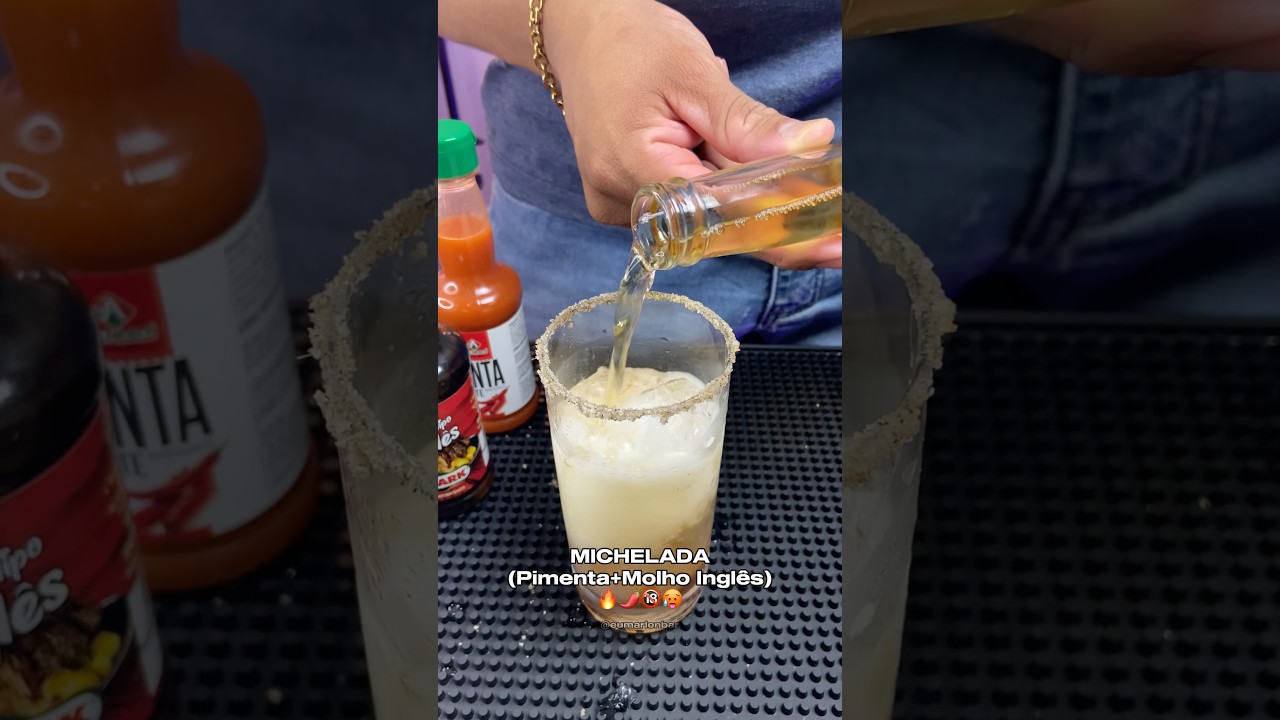 Michelada (Pimenta+Molho Ingl&ecirc;s) 🔥🌶️🔞🥵