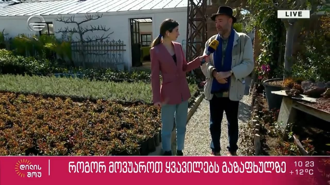 როგორ მოვუაროთ ყვავილებს გაზაფხულზე - საინტერესო რჩევები ზურა შევარდნაძისგან
