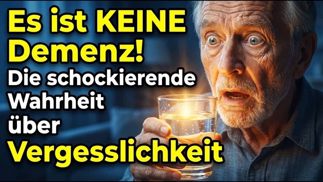 Es ist KEINE Demenz! 🧠 Die schockierende Wahrheit über Vergesslichkeit