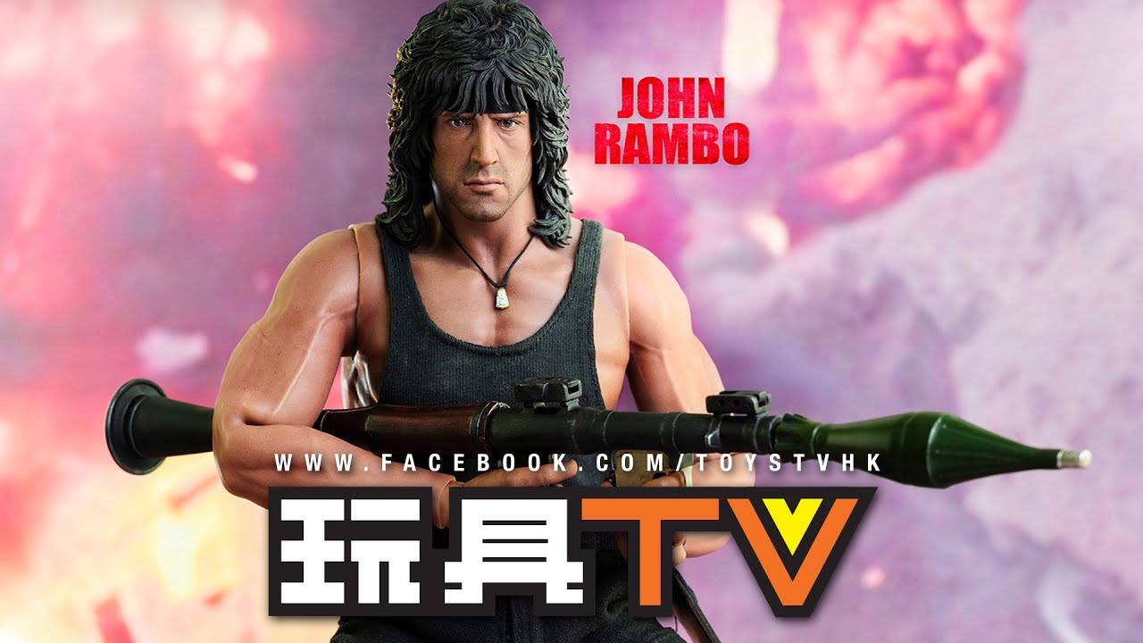 「爆玩具」Threezero Rambo III – 1/6 John Rambo Sylvester Stallone Action Figure TOYSTV Unbox