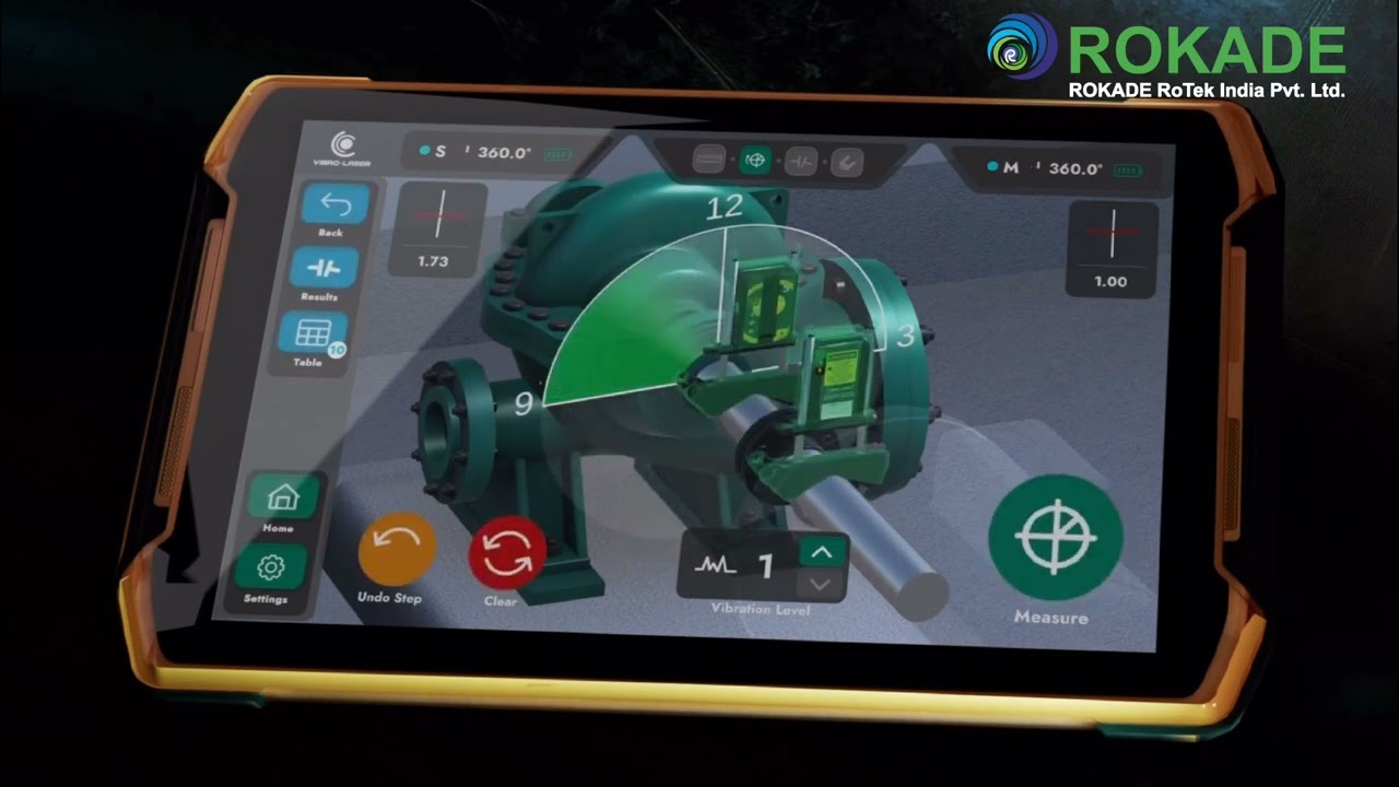 VIBRO LASER Shaft Alignment : New App Launch on Android – ROKADE Group