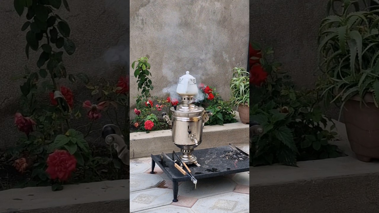 THE TRADİTIONAL SAMOVAR TEA / AZERBAIJAN