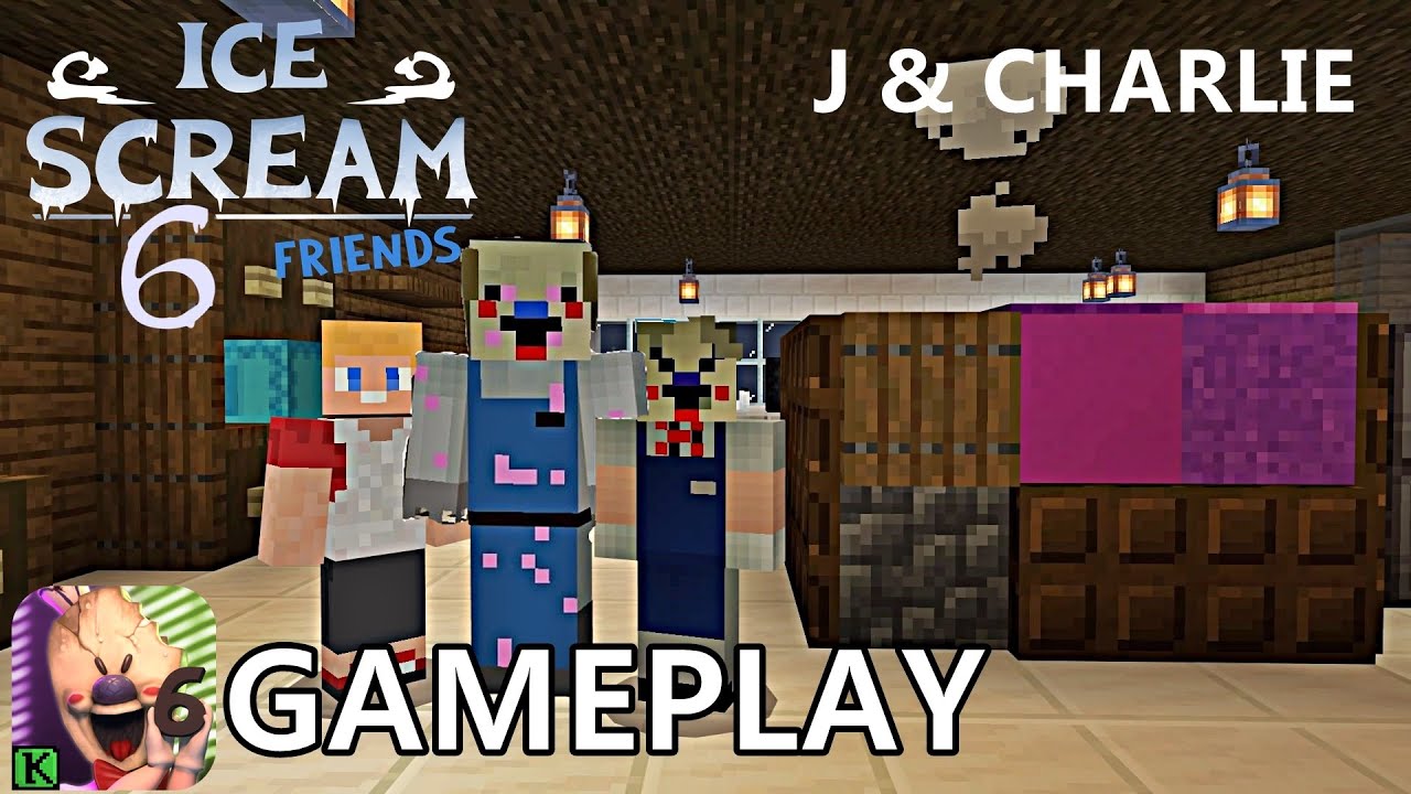 ICE SCREAM 6 MINECRAFT GAMEPLAY