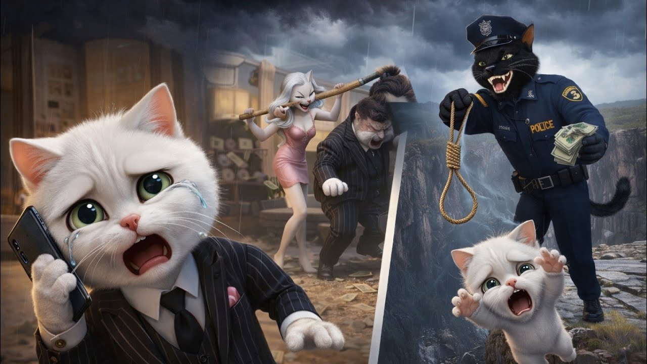 Innocent Kitten Trapped By Lies #catstory #@sm_tv2401 