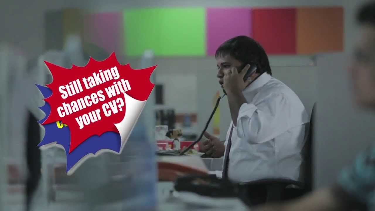 Don't Take A Chance With Your CV - Funny Video Ad - Shine.com