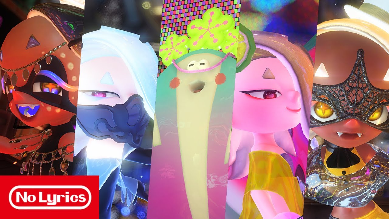 🌈 Anarchy Rainbow SUPERCUT 🎵 Caitlin Koi MV (NO LYRICS) | Splatoon 3