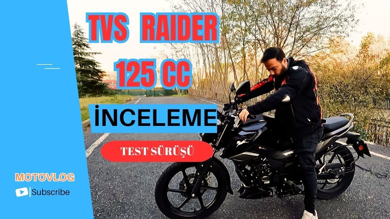 Tvs Raider 125 / İnceleme ve Test Sürüşü