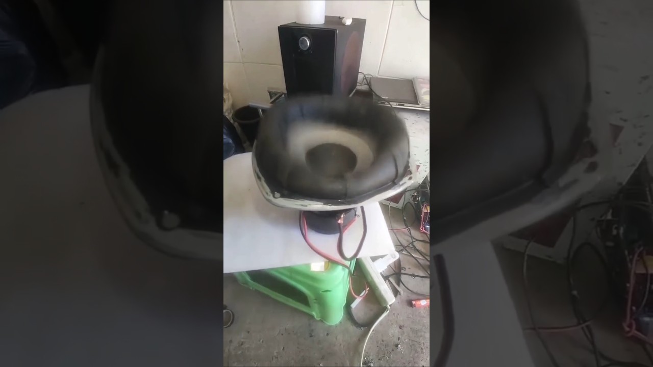 DIY subwoofer, made from recycled Materials