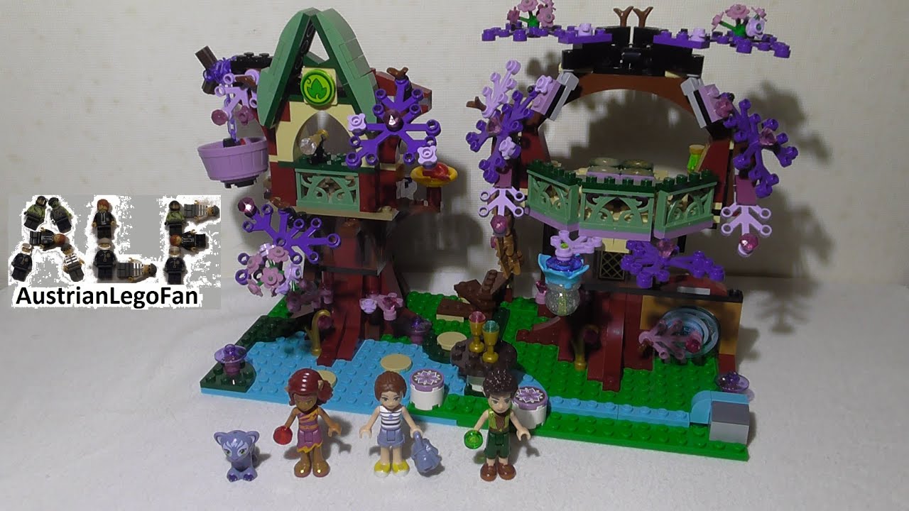 Lego Elves 41075 The Elves' Treetop Hideaway / Das mystische Elfenversteck - Lego Speed Build Review
