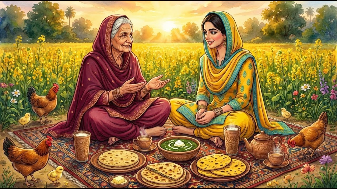 Making Traditional Old Style Breakfast for My Mother in Law 😊Peaceful Village Life | ASMR VLOG