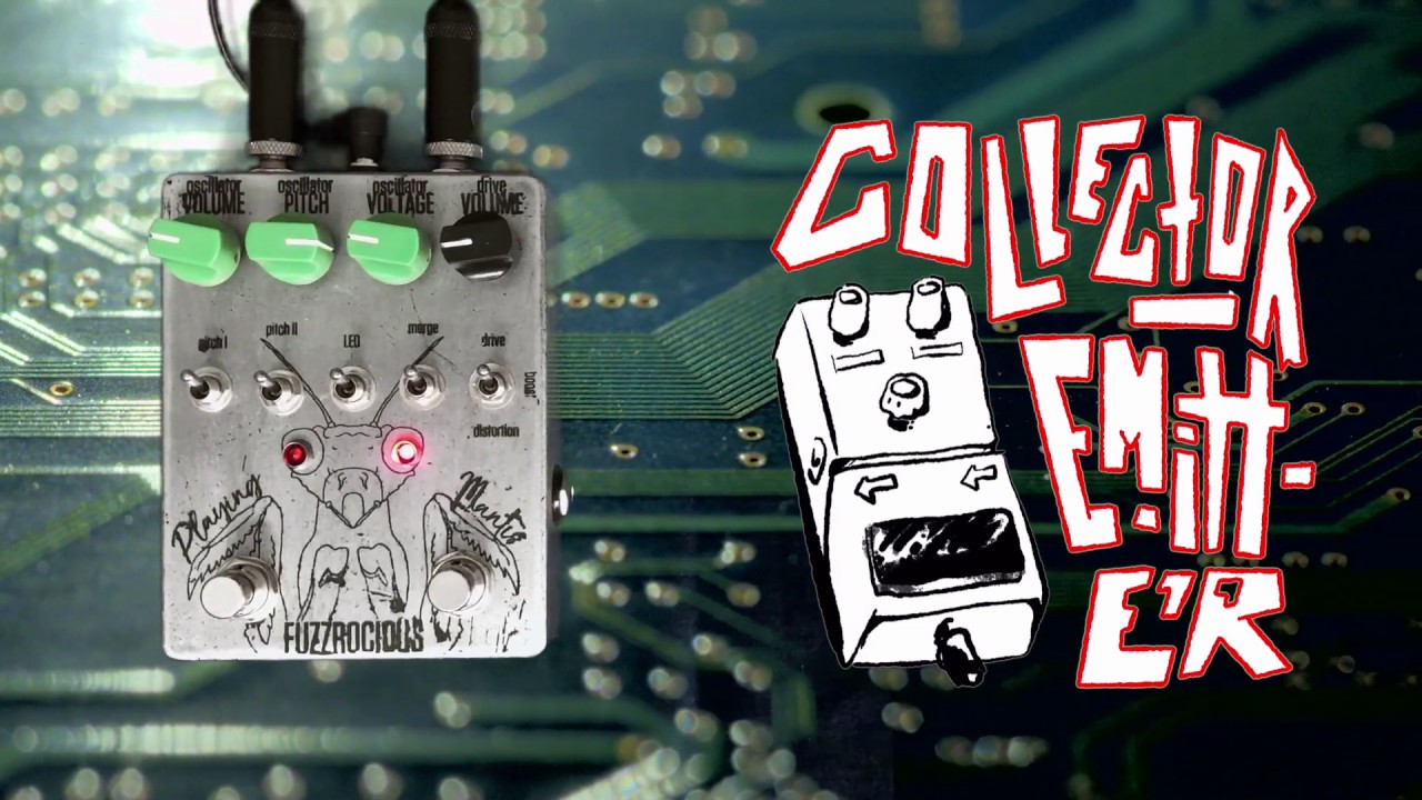 Fuzzrocious Pedals - Playing Mantis