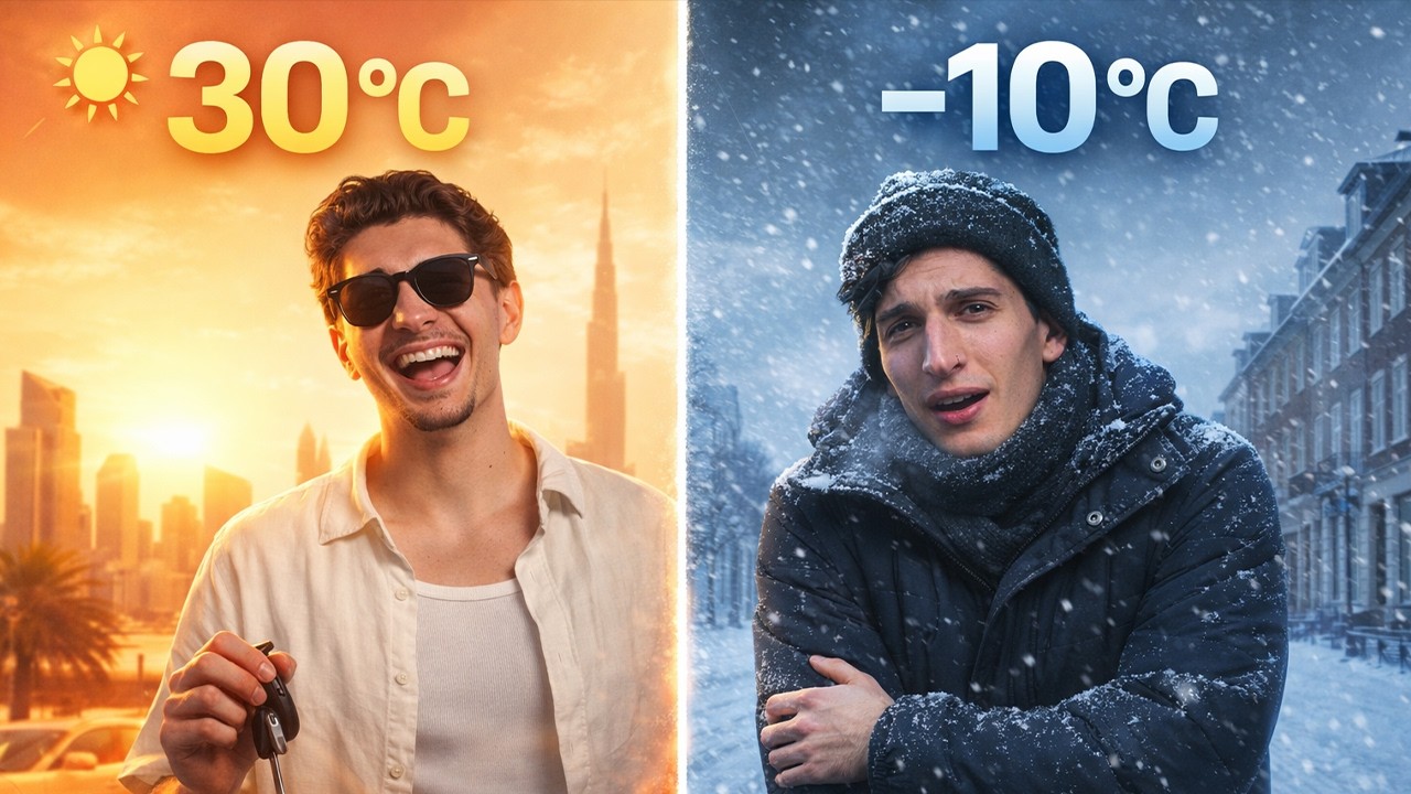 DUBAI VS COPENHAGEN