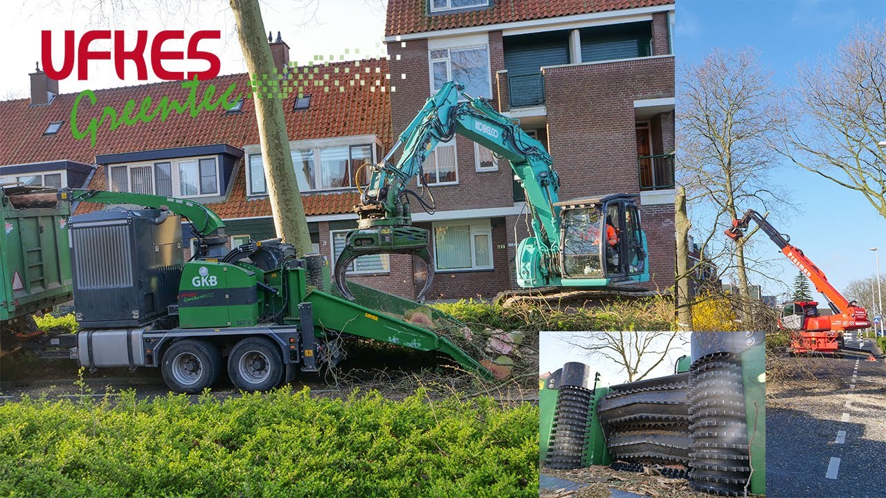 Ufkes Greentec 962 Motor - 425 HP - houtversnipperaar - GKB Barendrecht