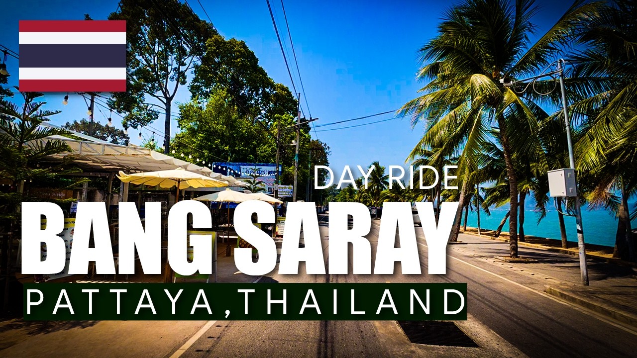 POV Motorbike Ride – Sukhumvit to Bang Saray Beach | Day Ride | 4K