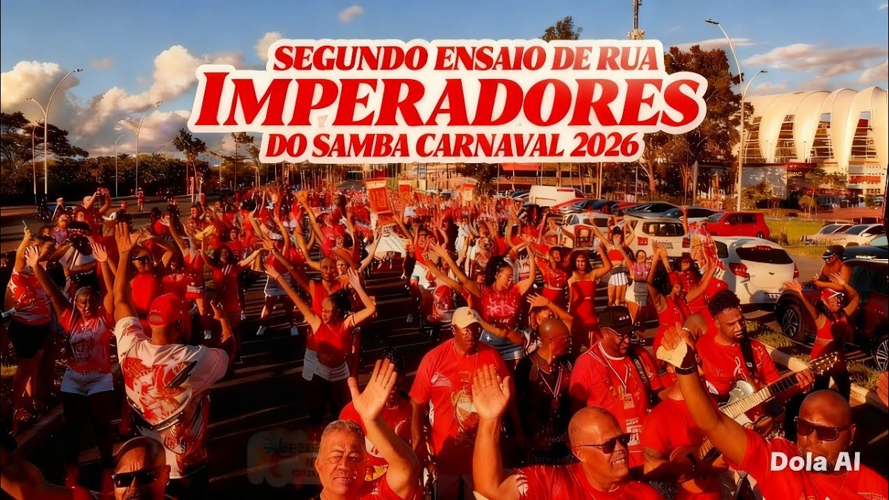 SEGUNDO ENSAIO DE RUA IMPERADORES DO SAMBA CARNAVAL 2026