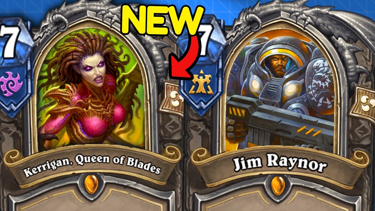 So Hearthstone Added Starcraft Cards...