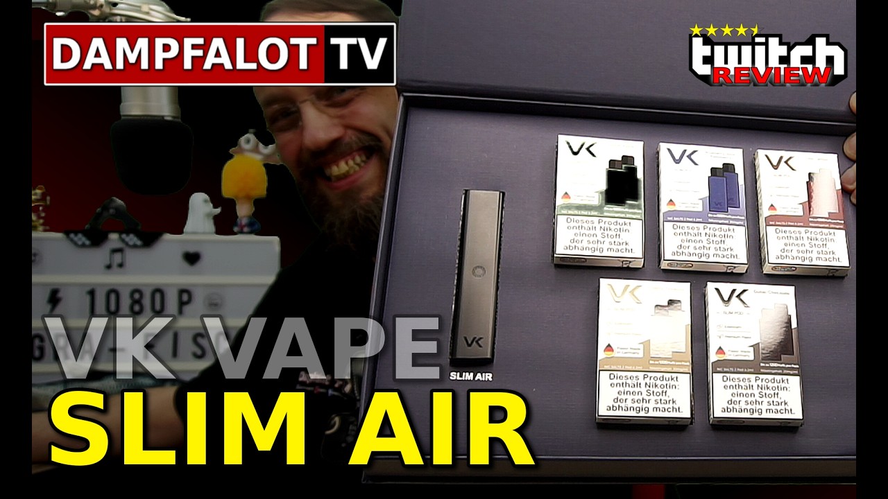VK Vape Slim Air |Short-Taste-Review DE💨