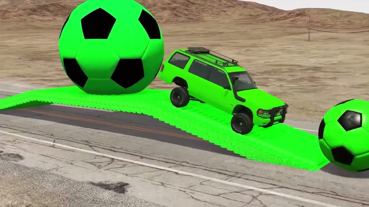 TRANSPORTING PIXAR CARS & FRUITS WITH COLORED & JOHN DEERE vs CLAAS vs TRACTORS - BeamNG.drive #962