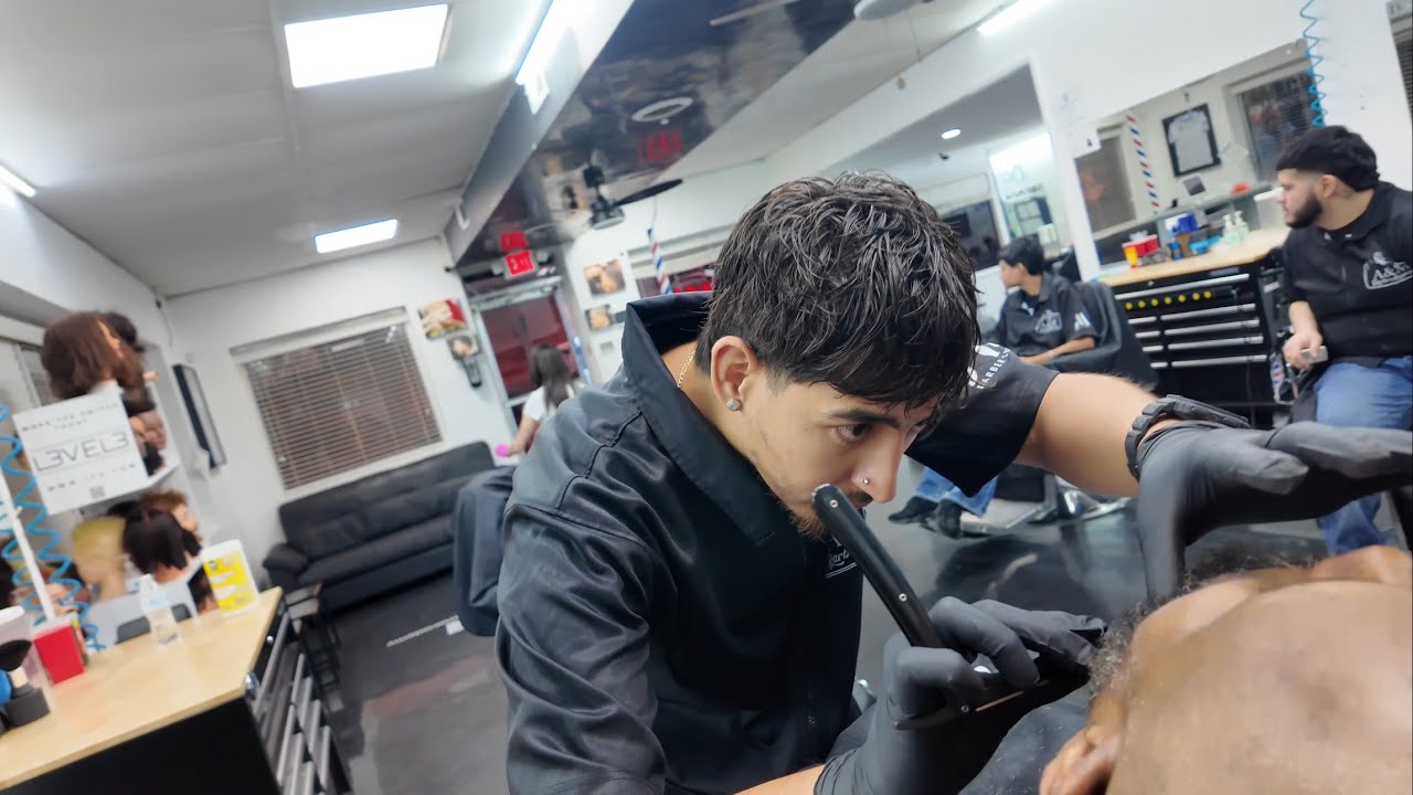 Week 7 of barber school 