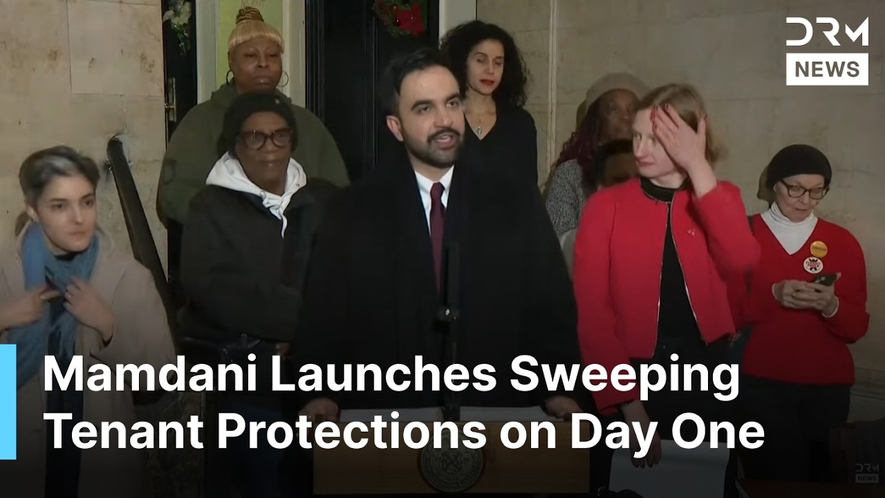 &ldquo;We Will Not Wait&rdquo; &mdash; Mayor Zohran Mamdani Acts on Rent Freeze, Housing Crisis Day One | AC1G