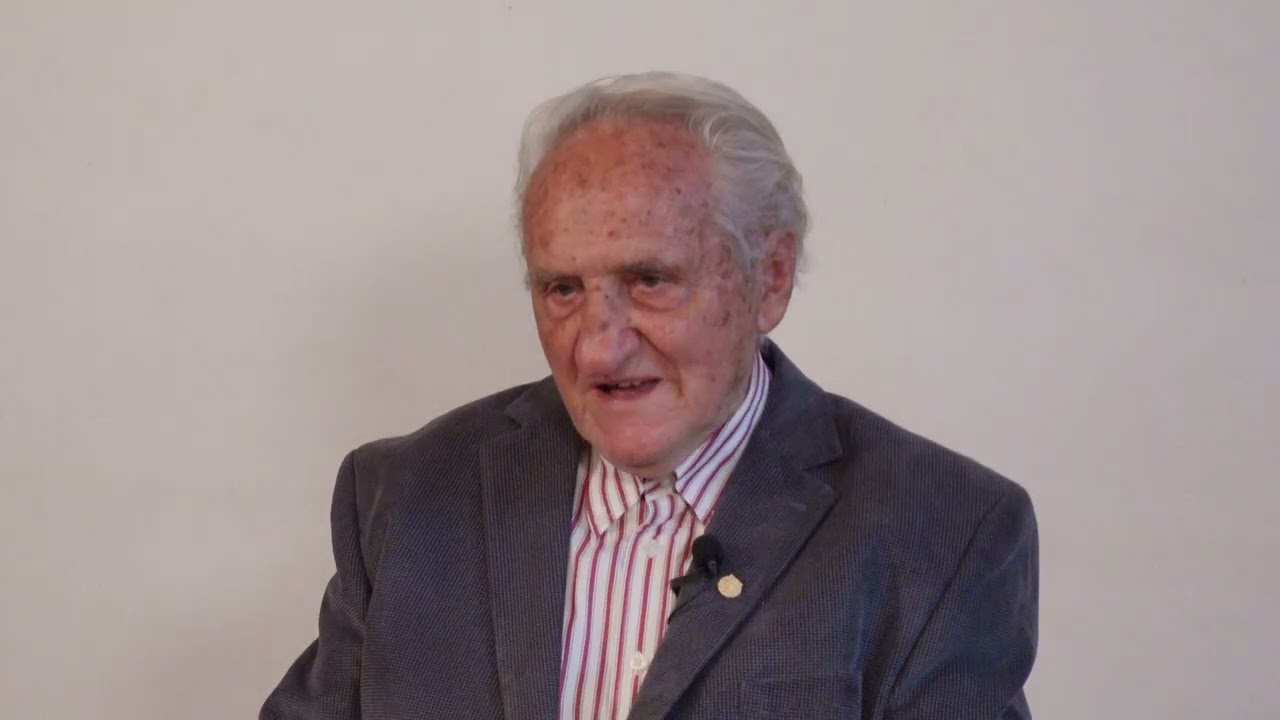 Hinschauen. Zeitzeuge Franz Trampusch im Gespräch mit dem Bürgermeister von Wagna, Peter Stradner.