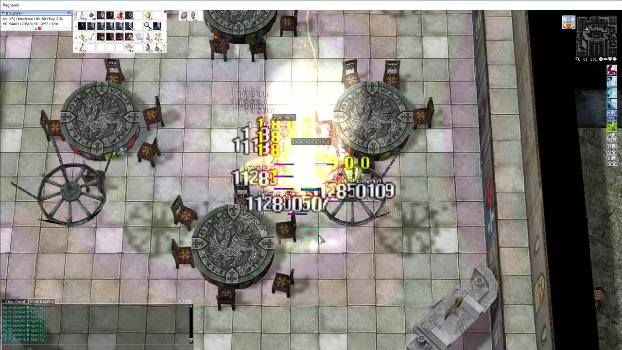 Mecânico fúria do furacão/brandir OGH SOMBRIA solo - RAGNAROK LATAM