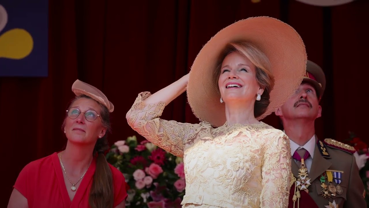 Belgian Royals at Military Parade National day 2026