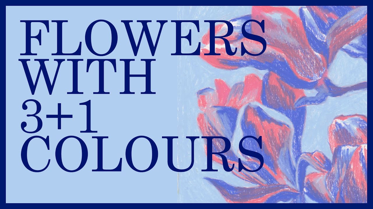 Flowers with Neocolor2