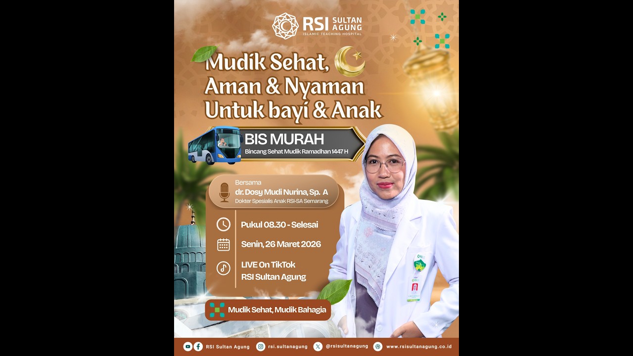 LIVE KSM BIS MURAH RSISA (BIncang Sehat Mudik Ramadhan 1447 H)