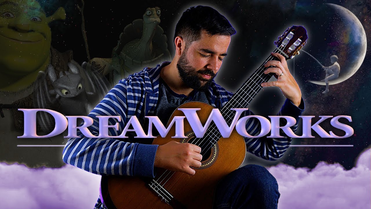 3 Beautiful DreamWorks Themes On Guitar