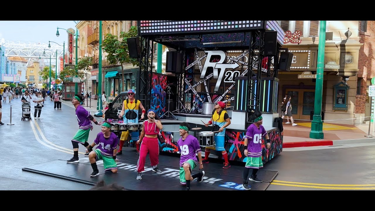 Rythum Truck 2.0 Performance at Universal Studios Singapore 2023