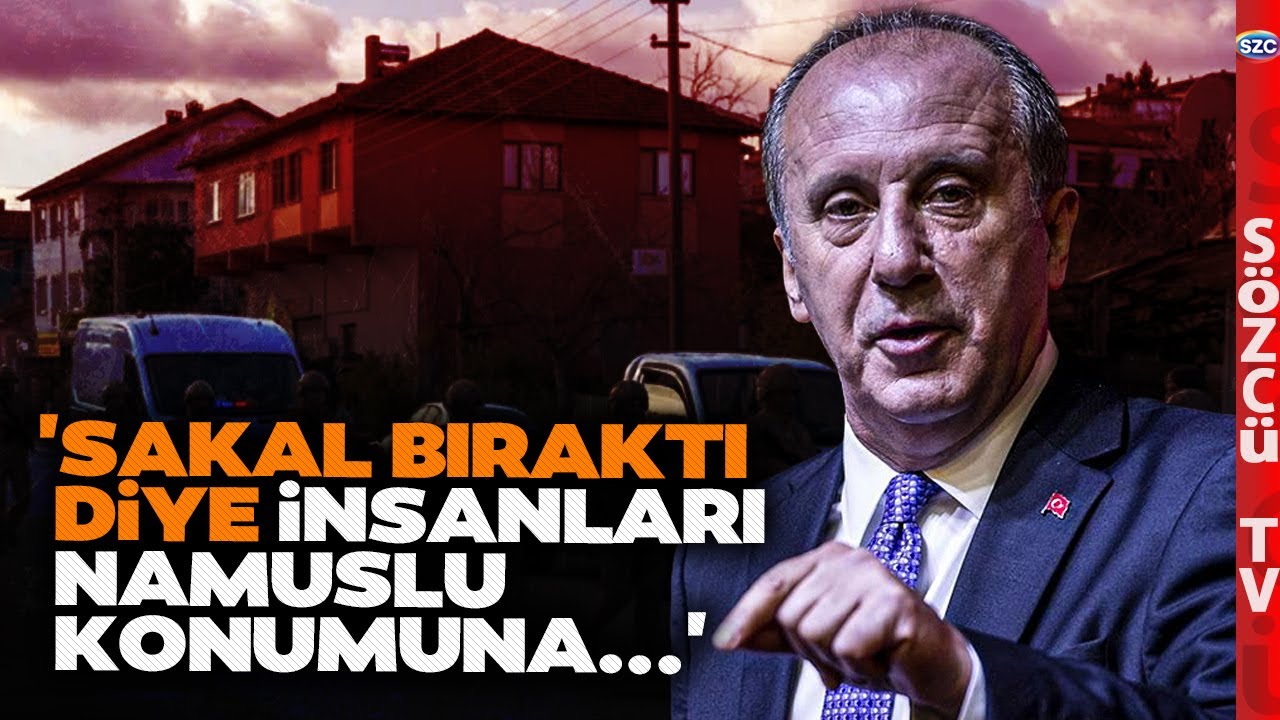 'Sakal Bıraktı Diye Namuslu Konumuna...' Muharrem İnce'den Çarpıcı Yalova ve IŞİD Çıkışı