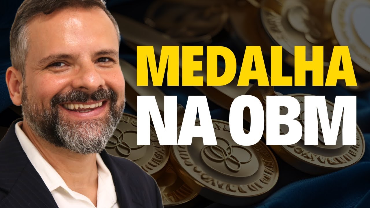 COMO GANHAR UMA MEDALHA NA OBM - Prof. Luciano Monteiro de Castro - Matematicamente
