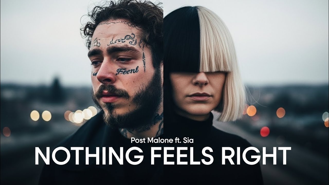 Post Malone ft. Sia – Nothing Feels Right 💔 (Heartbreak Anthem)