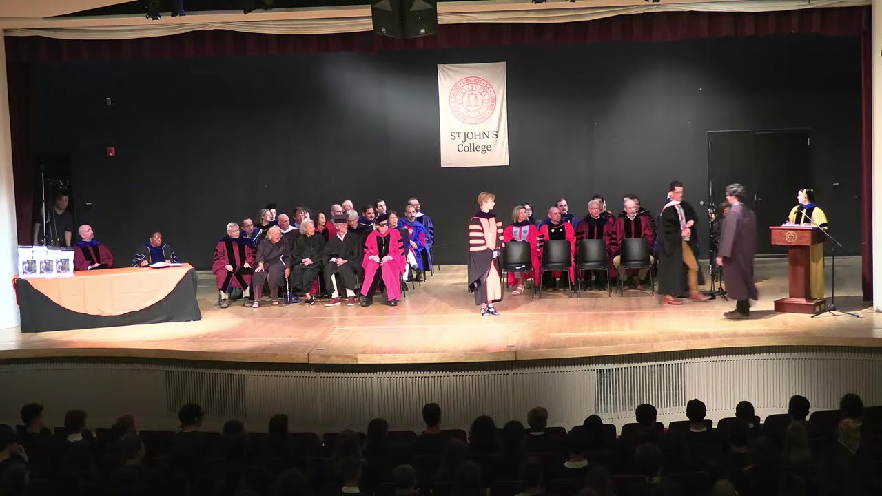 St John's College Annapolis 2024 Fall Convocation