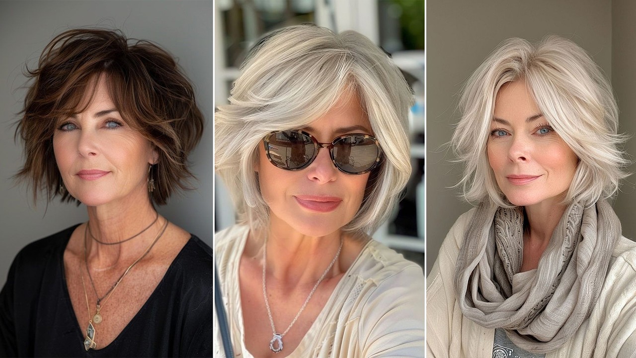 Stunning Autumn 2026 Hair Trends Modern Volumizing Bobs For Women Over 50 ✂️ #haircuts