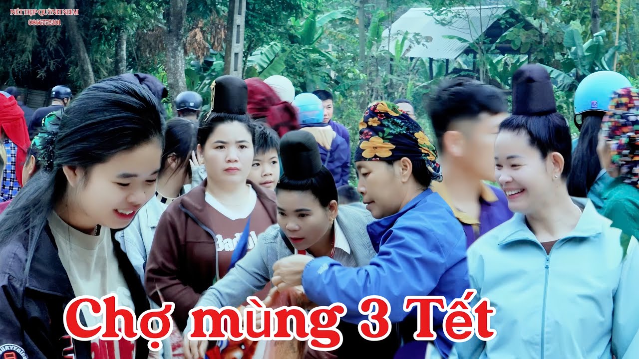 CHỢ PHIÊN XÃ MƯỜNG GIÀNG MÙNG 3 TẾT MỘC MẠC HOANG SƠ ÍT NGƯỜI TỤ HỌP