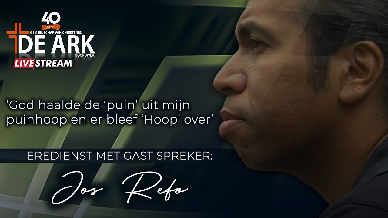 God haalde de puin uit puinhoop en hoop bleef over . Zondag 14 April 2024 met Jos Refo