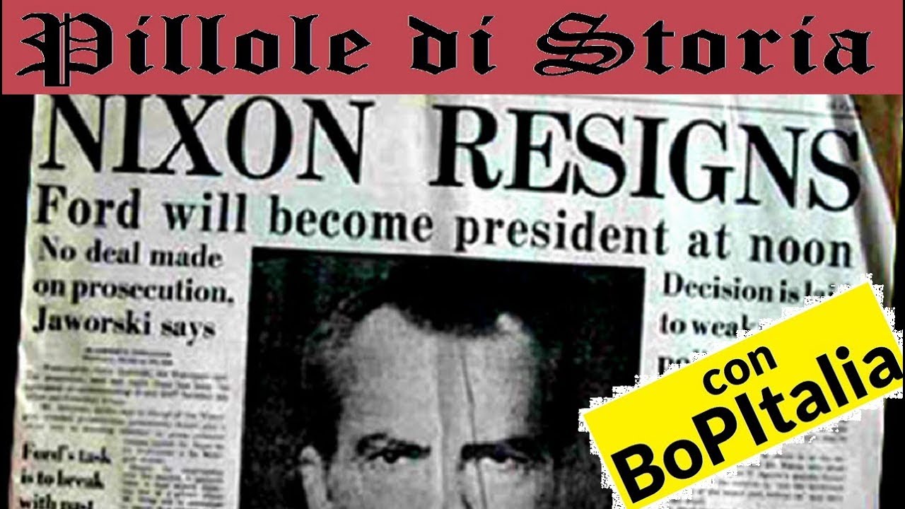 69 - Lo scandalo WaterGate [Pillole di Storia]