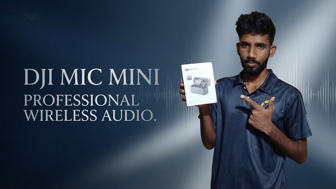 DJI MIC mini - SP ගේ අලුත් වැඩ කාරය 😍