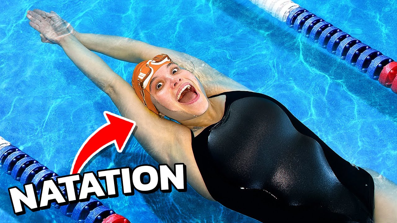 J'apprends que je suis une PRO en NATATION!