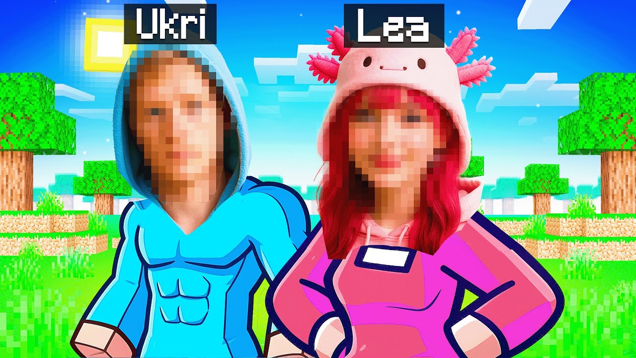 Wir spielen Minecraft als unser ECHTES ICH!