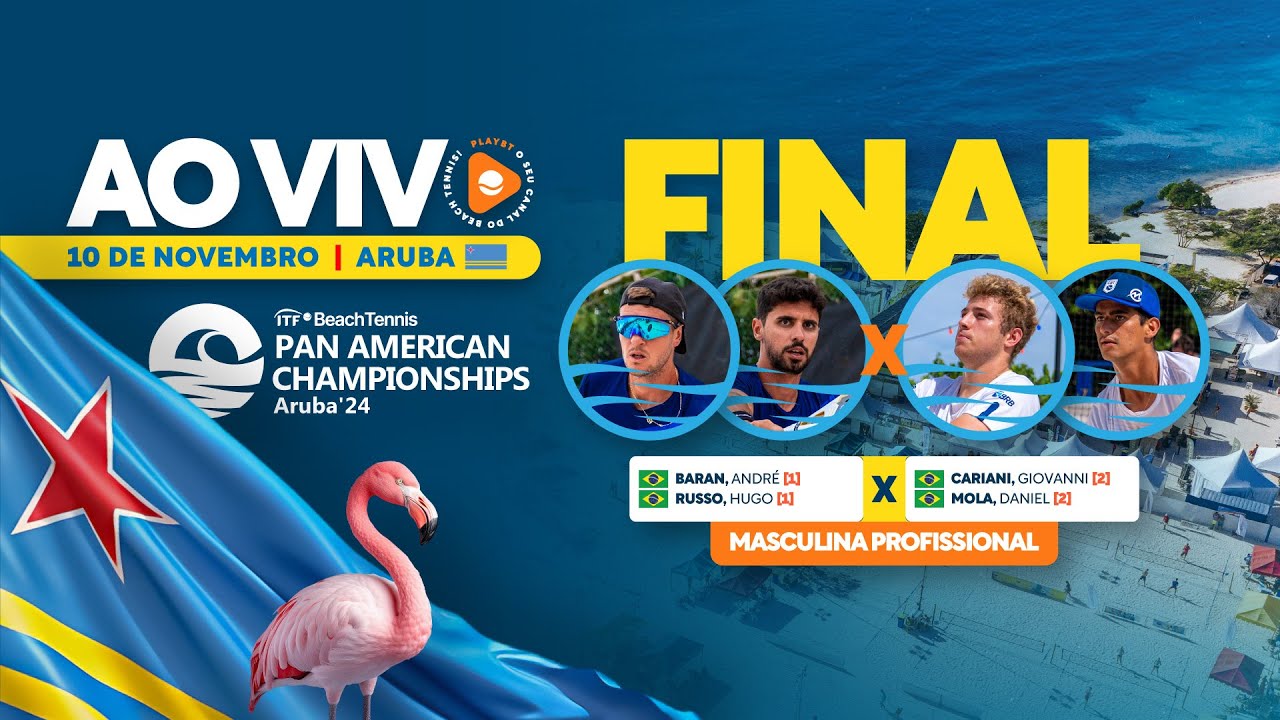 FINAL: GIOVANNI CARIANI/ DANIEL MOLA X ANDRÉ BARAN/ HUGO RUSSO- PAN-AMERICANO ARUBA 2024
