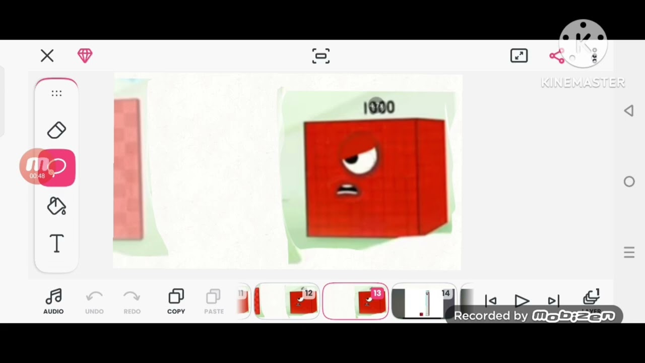 NUMBER BLOCKS 1 10 100 1000 10000 100000 1Million growded 19