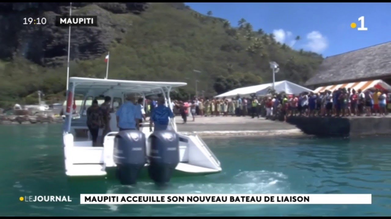 Une navette maritime pour Maupiti